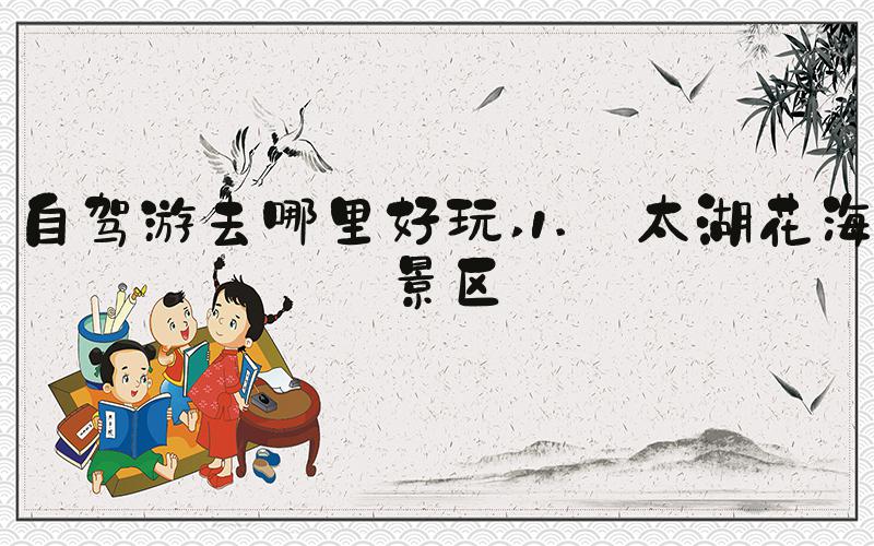 自驾游去哪里好玩 1. 太湖花海景区